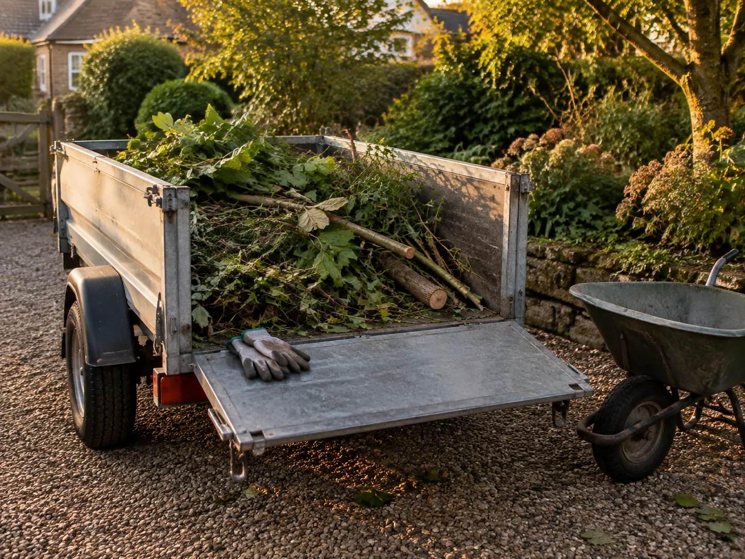 green waste load out